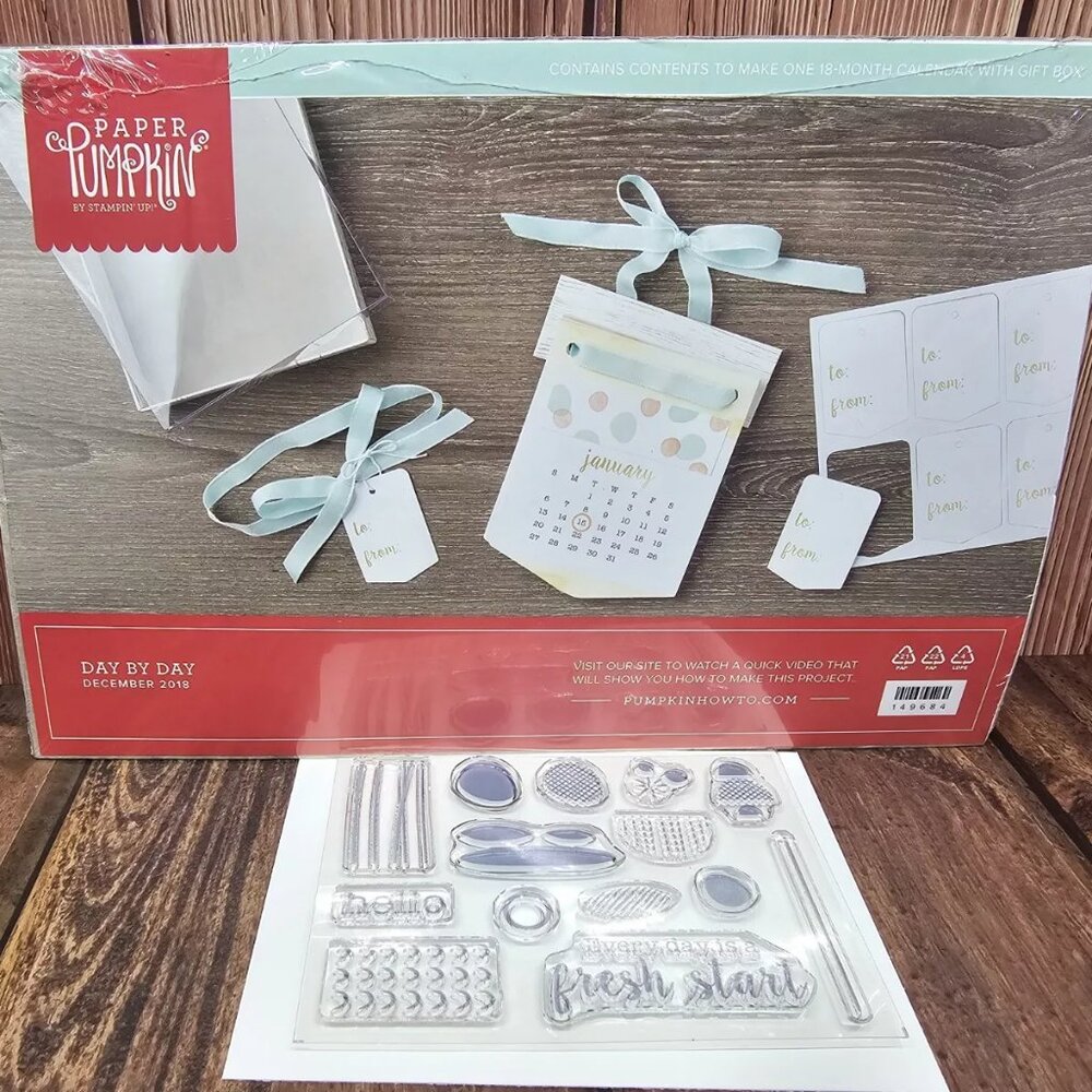 Stampin' Up! December‎ 2018 Paper Pumpkin "Day by Day" - Picture 3 of 5